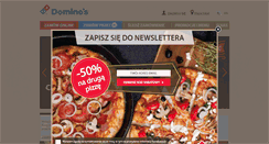 Desktop Screenshot of dominospizza.pl